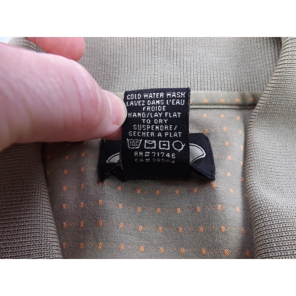 Haley Reserve Polo Shirts Men's XXL  Brn/Blk/Wht, Greenish Tan/Orange Set of Two - Picture 3 of 16